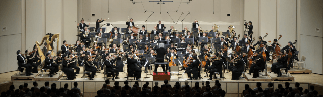Photo of the orchestra concert.